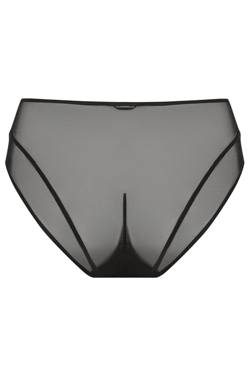 DEPP Black TomBoy Mesh Brief